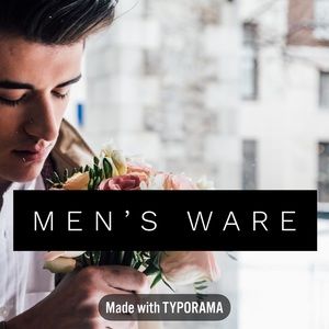 Men’s ware